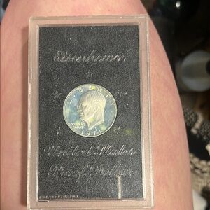 1971 Eisenhower Silver Dollar Coin